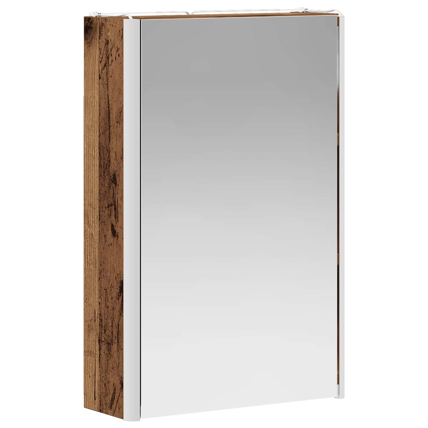 Armoire de toilette miroir 33 cm Bois ancien | Maison Vasque