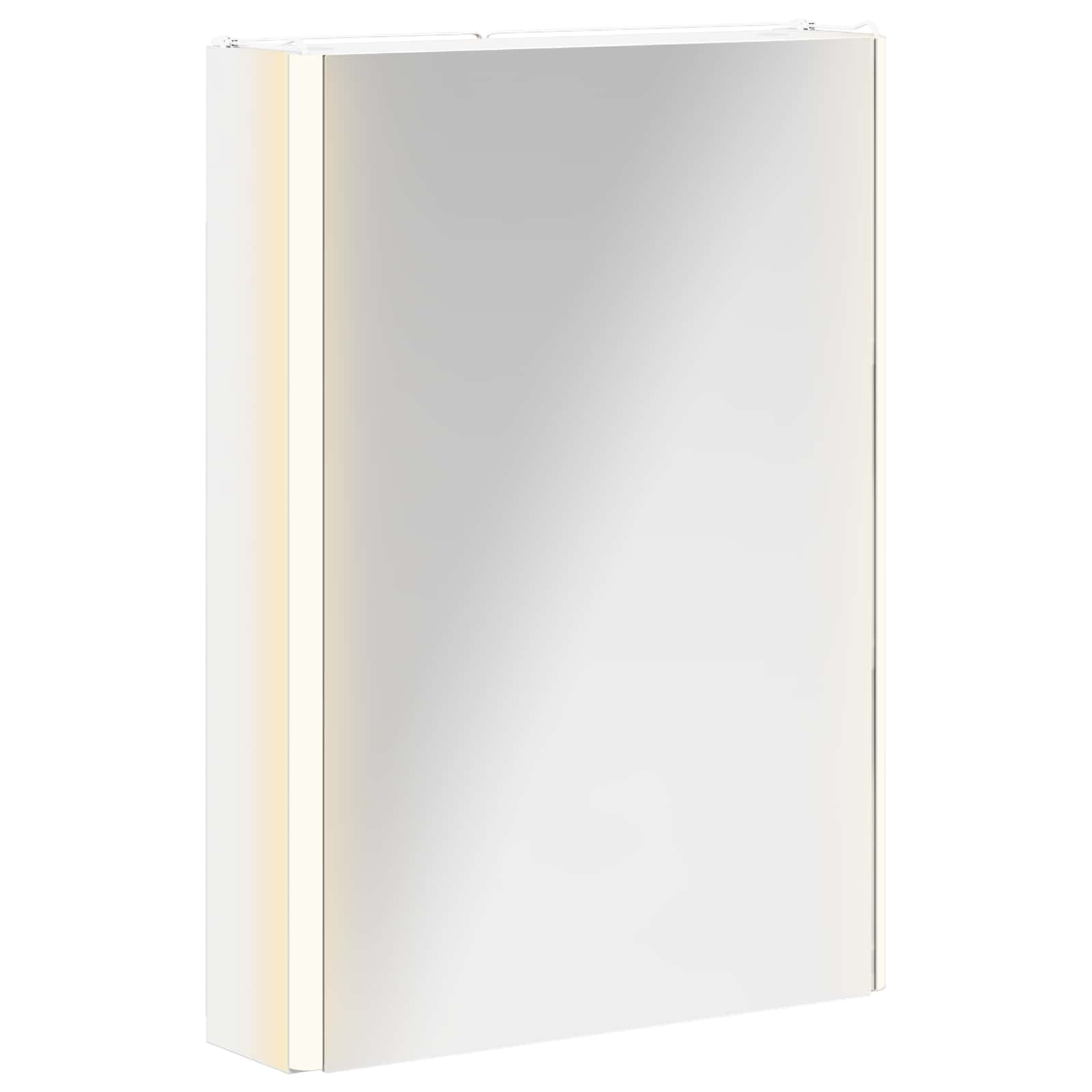Armoire de toilette miroir 43 cm Blanc | Maison Vasque