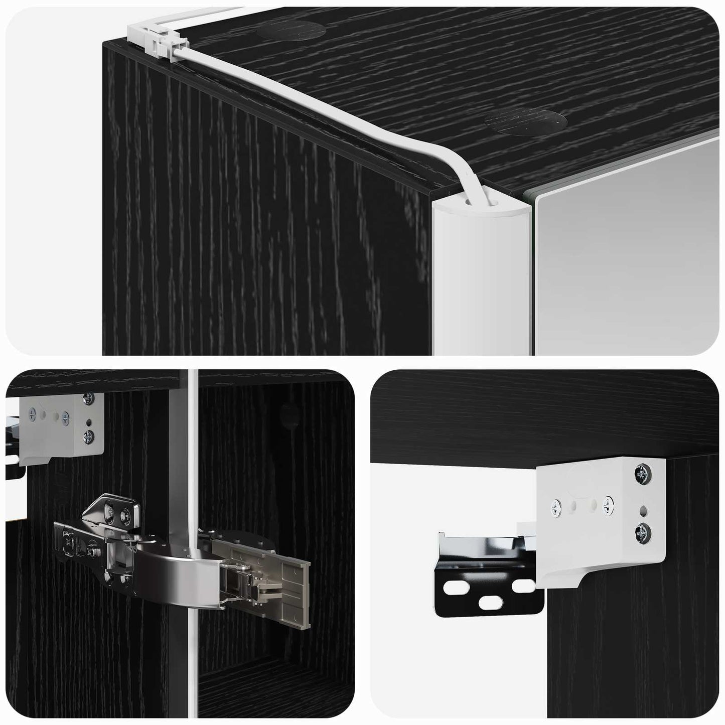 Armoire de toilette miroir 43 cm | Maison Vasque