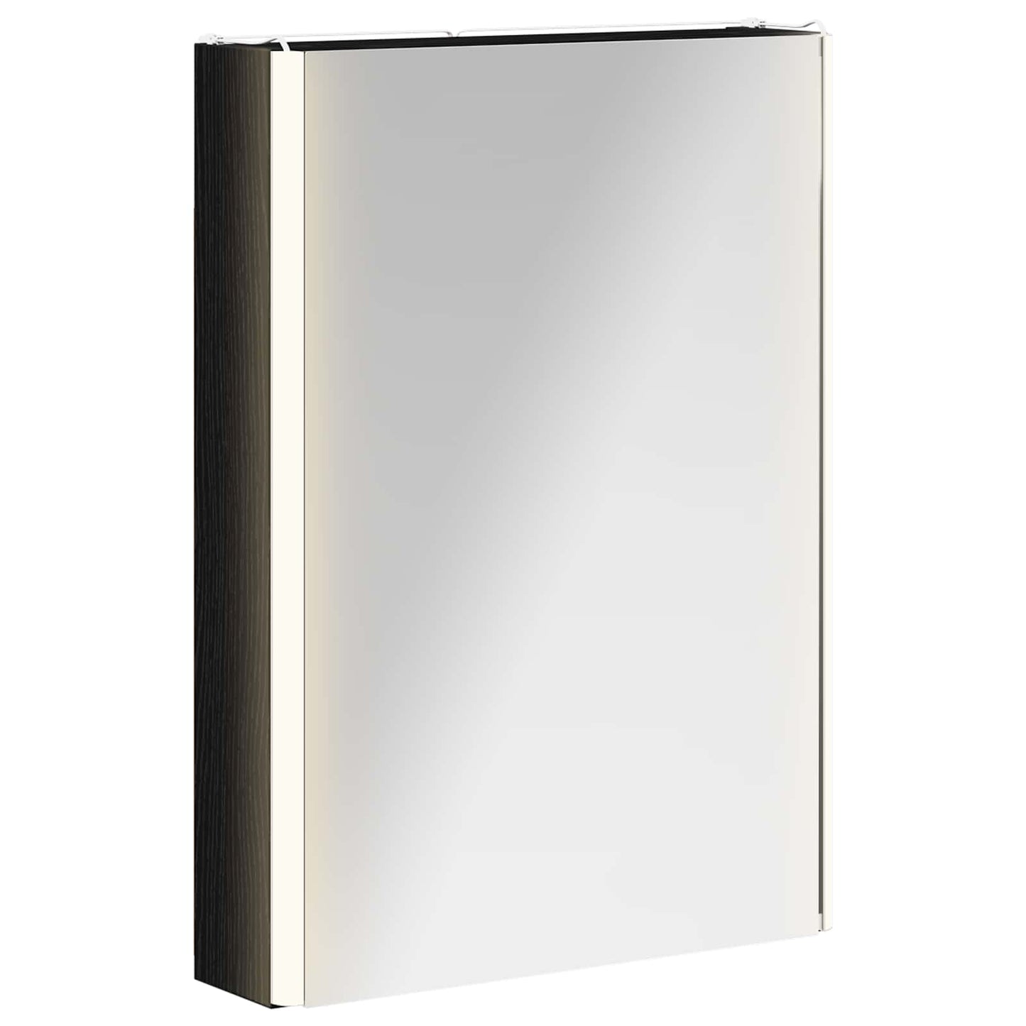 Armoire de toilette miroir 43 cm Chêne noir | Maison Vasque