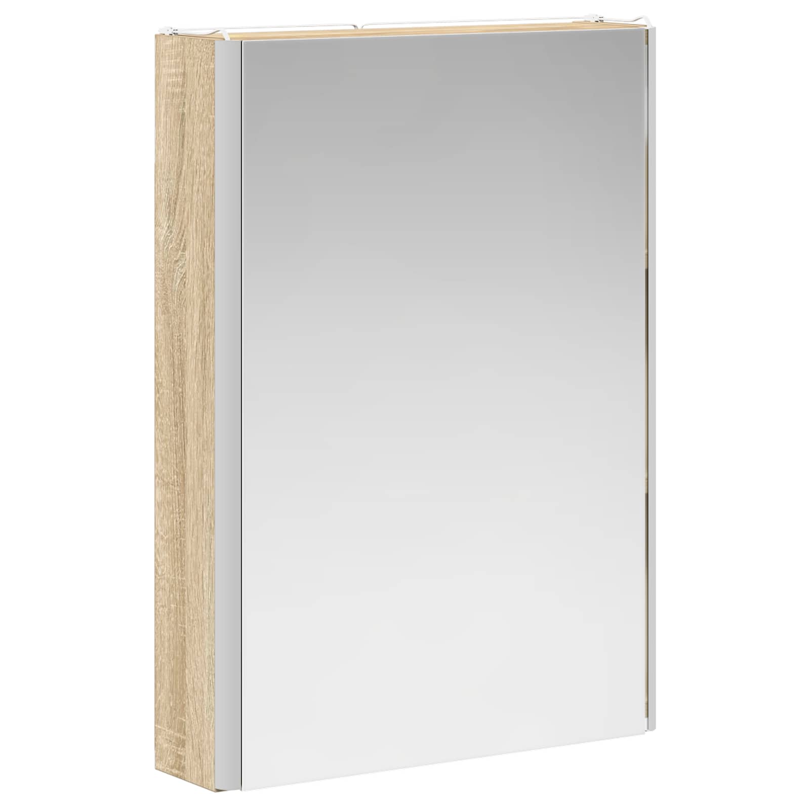 Armoire de toilette miroir 43 cm Chêne sonoma | Maison Vasque