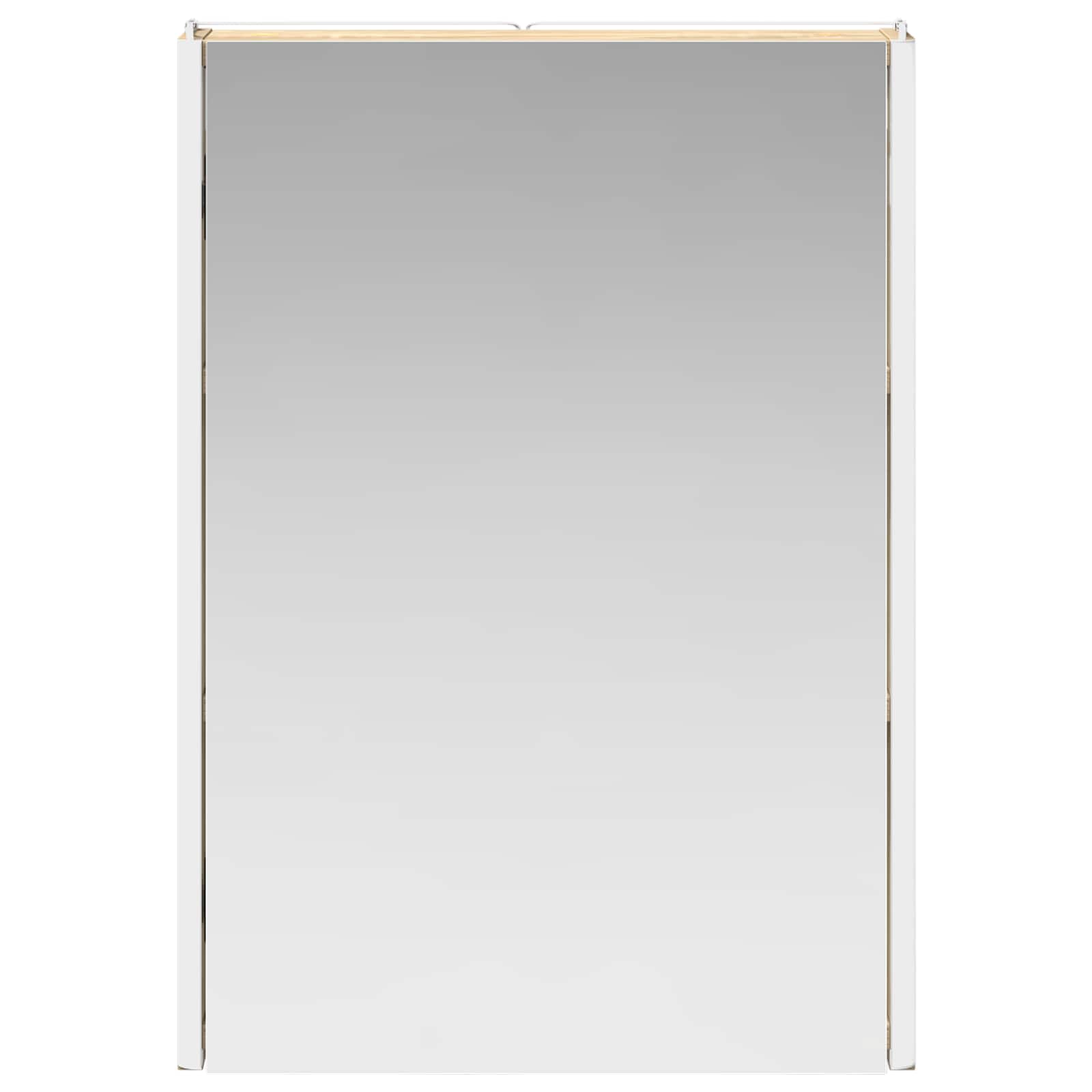 Armoire de toilette miroir 43 cm Chêne sonoma | Maison Vasque