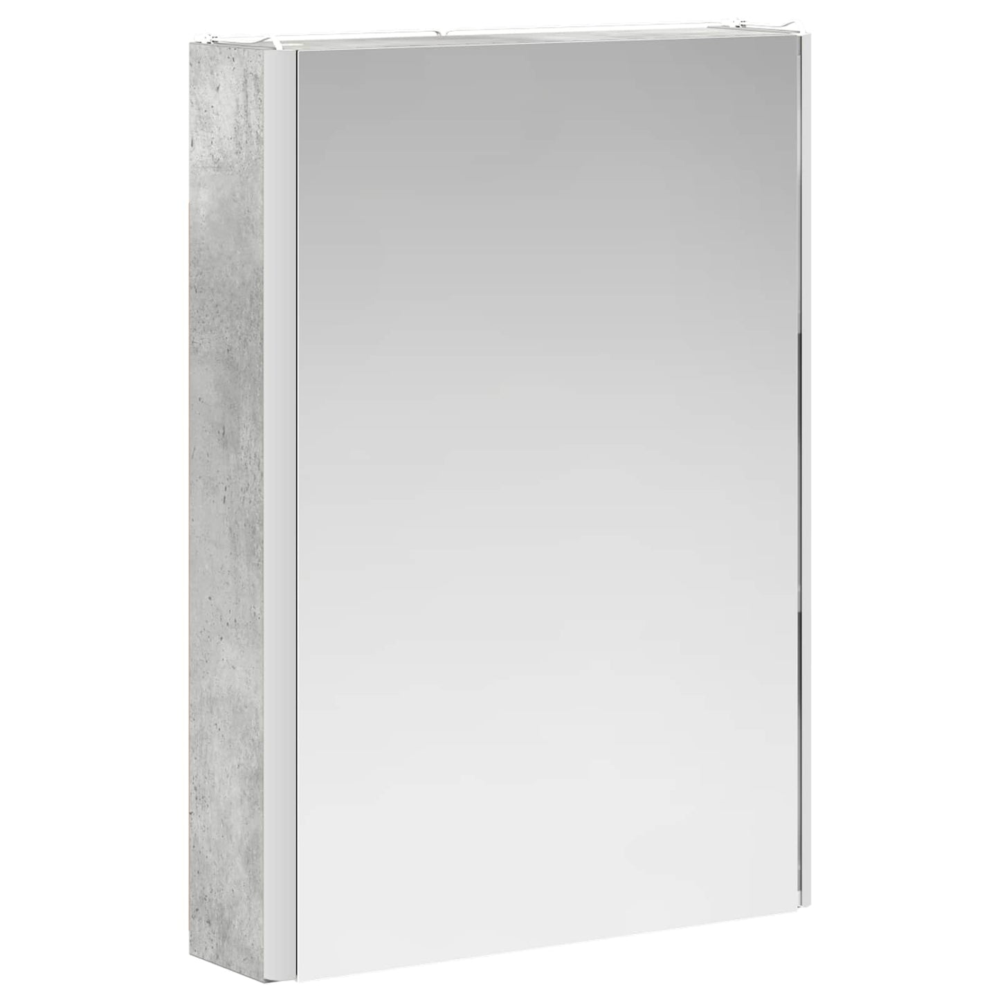 Armoire de toilette miroir 43 cm Gris béton | Maison Vasque
