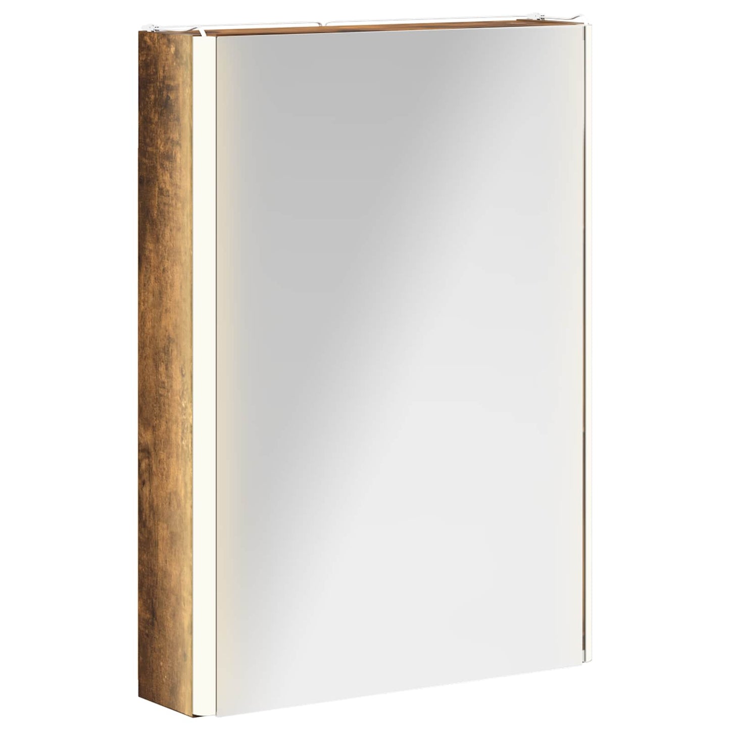 Armoire de toilette miroir 43 cm Chêne fumé | Maison Vasque