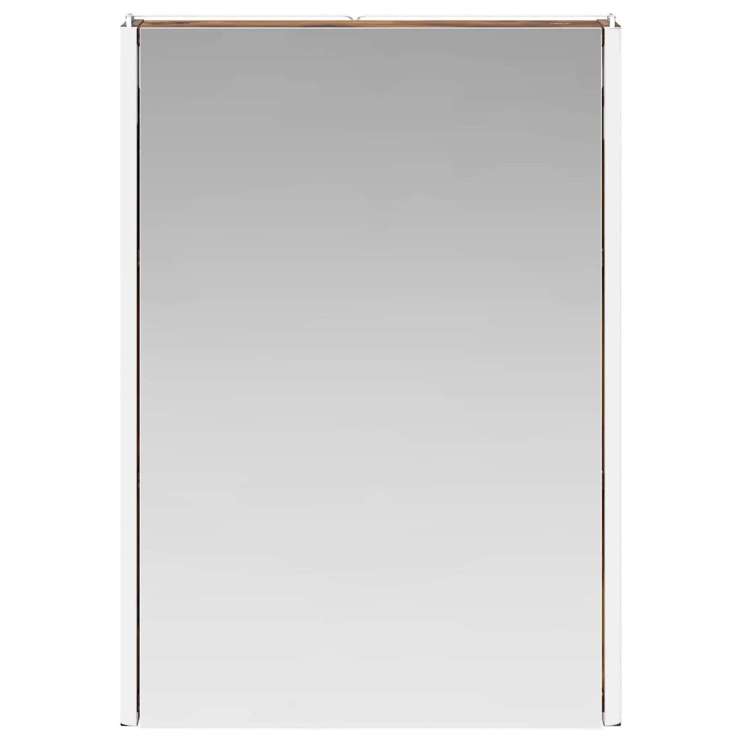 Armoire de toilette miroir 43 cm Chêne fumé | Maison Vasque
