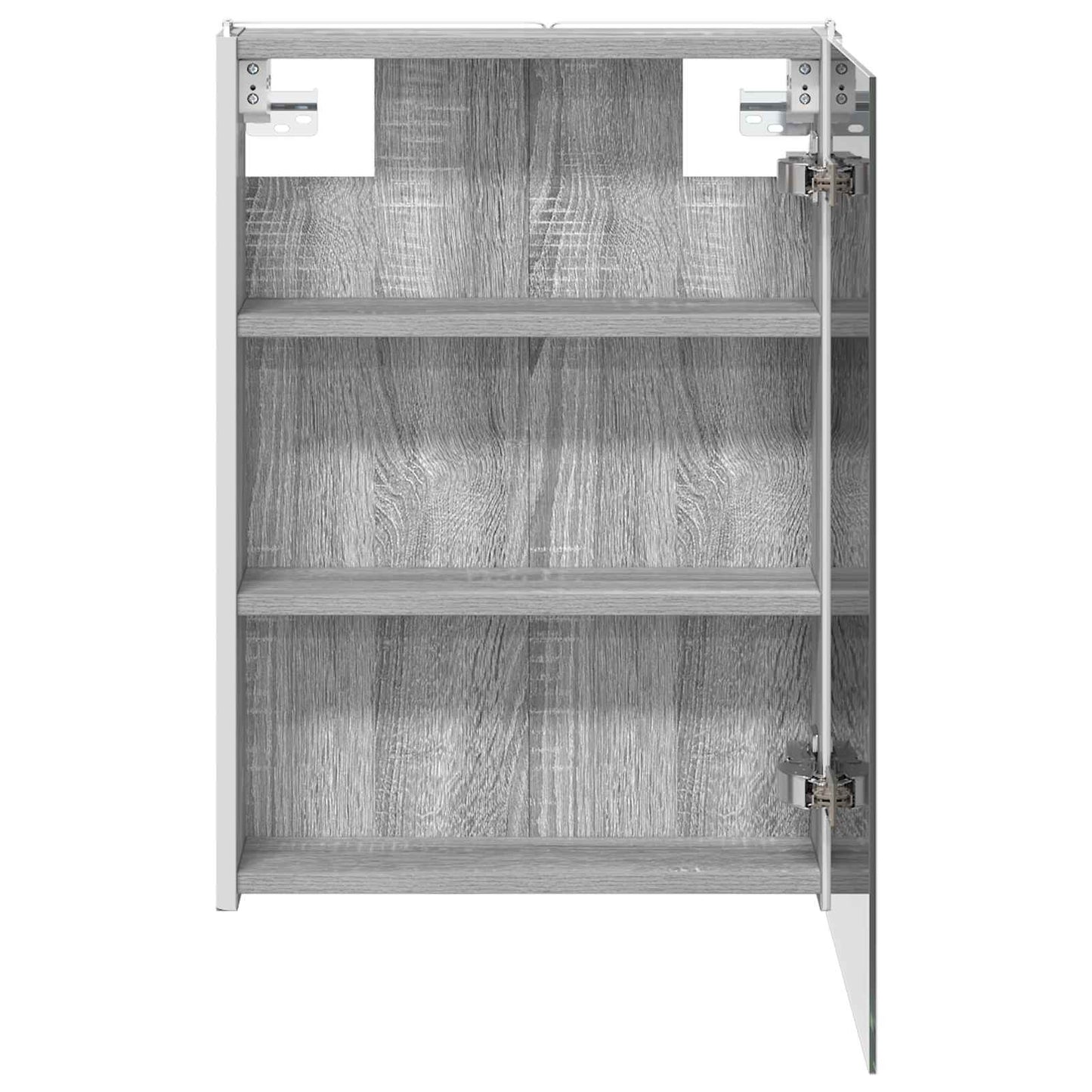 Armoire de toilette miroir 43 cm Sonoma gris | Maison Vasque