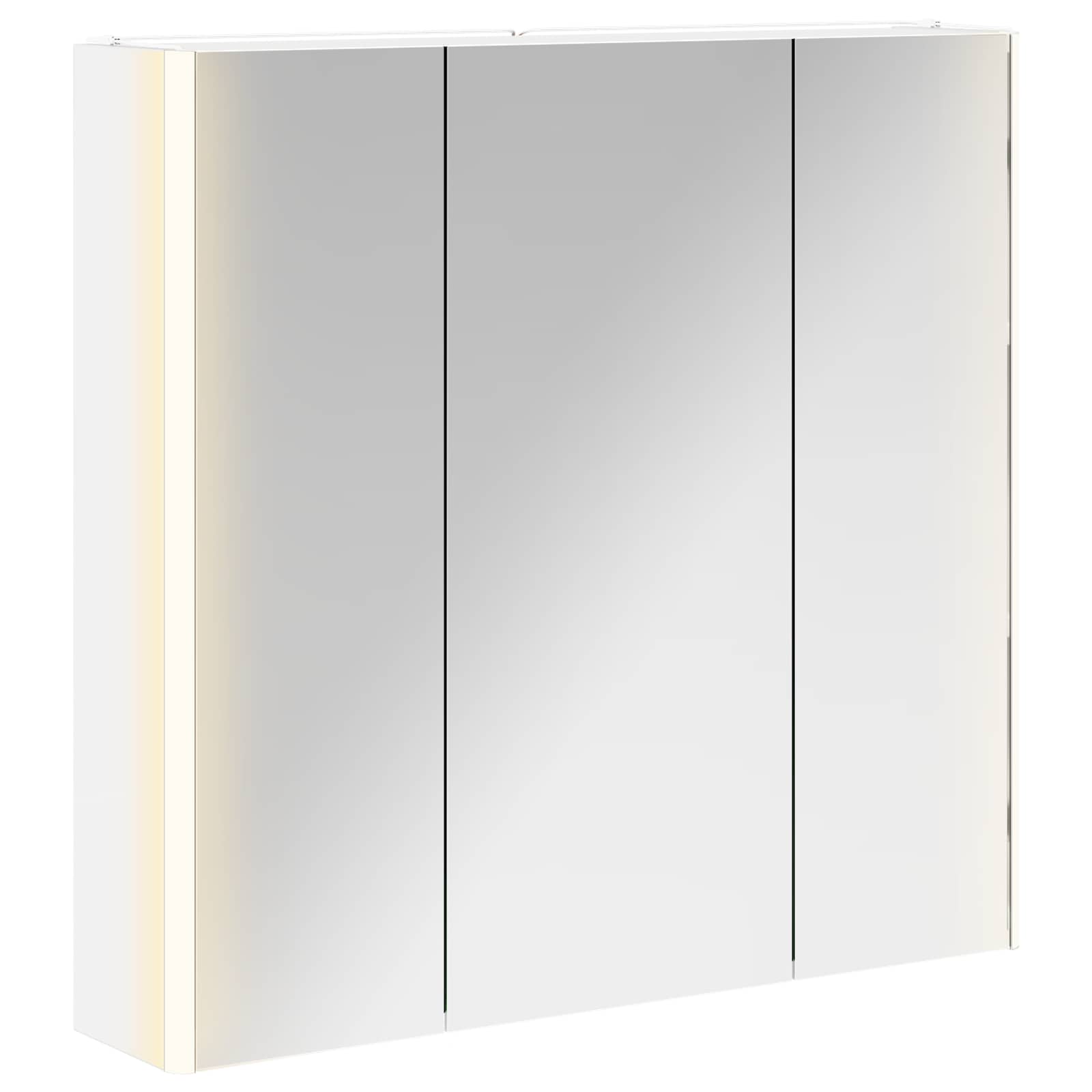 Armoire de toilette miroir 73 cm Blanc | Maison Vasque