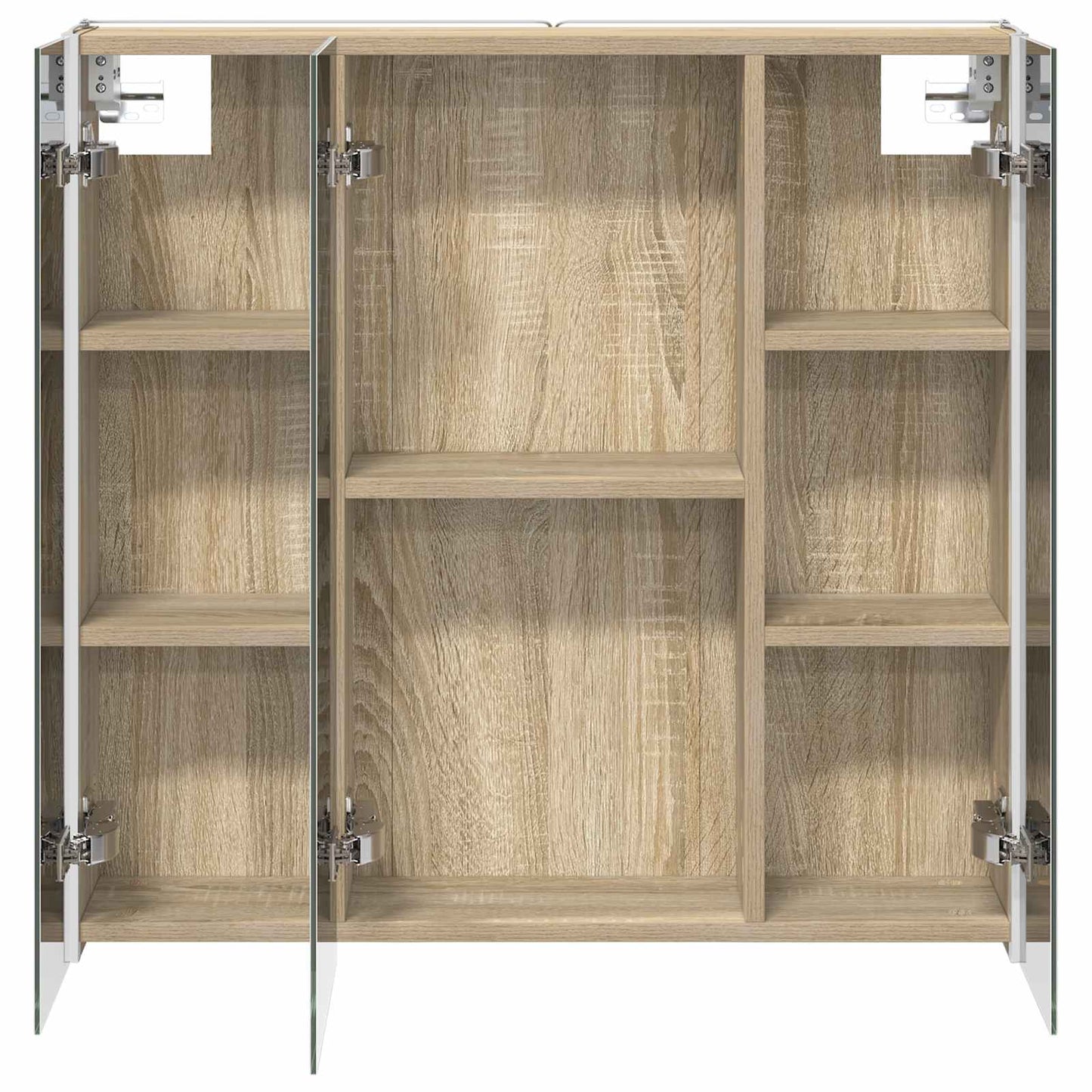 Armoire de toilette miroir 73 cm Chêne sonoma | Maison Vasque