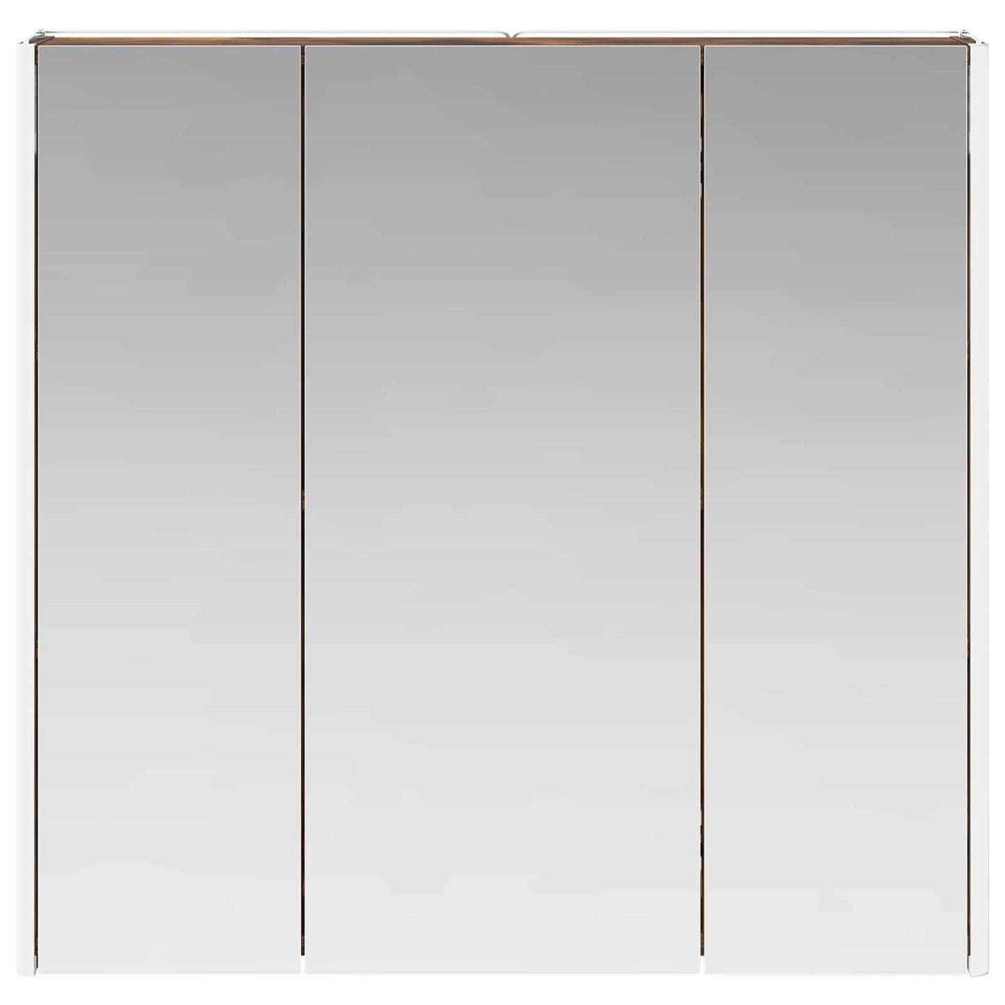 Armoire de toilette miroir 73 cm Chêne fumé | Maison Vasque