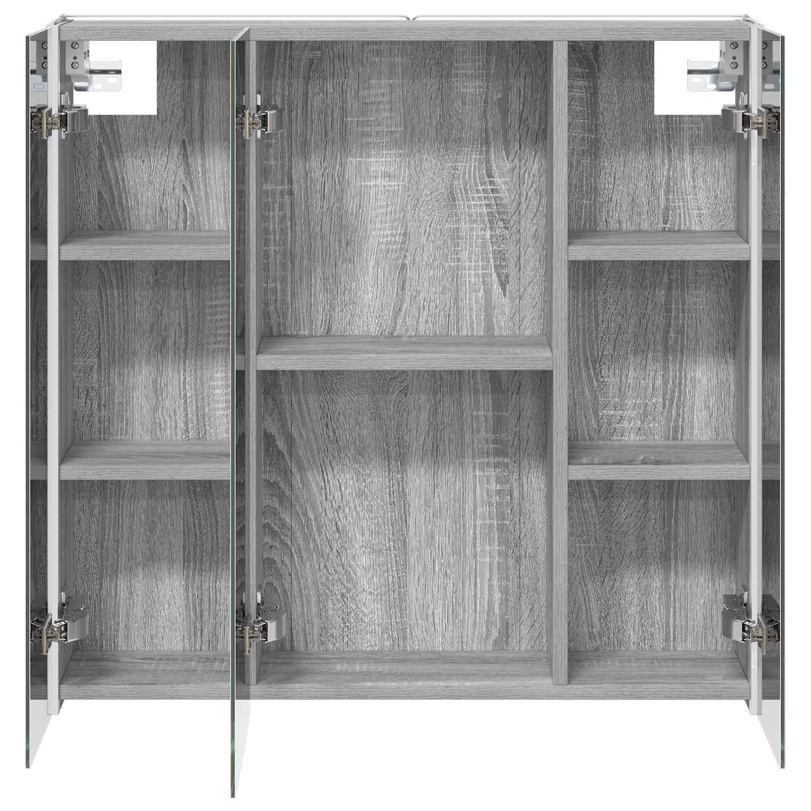 Armoire de toilette miroir 73 cm Sonoma gris | Maison Vasque