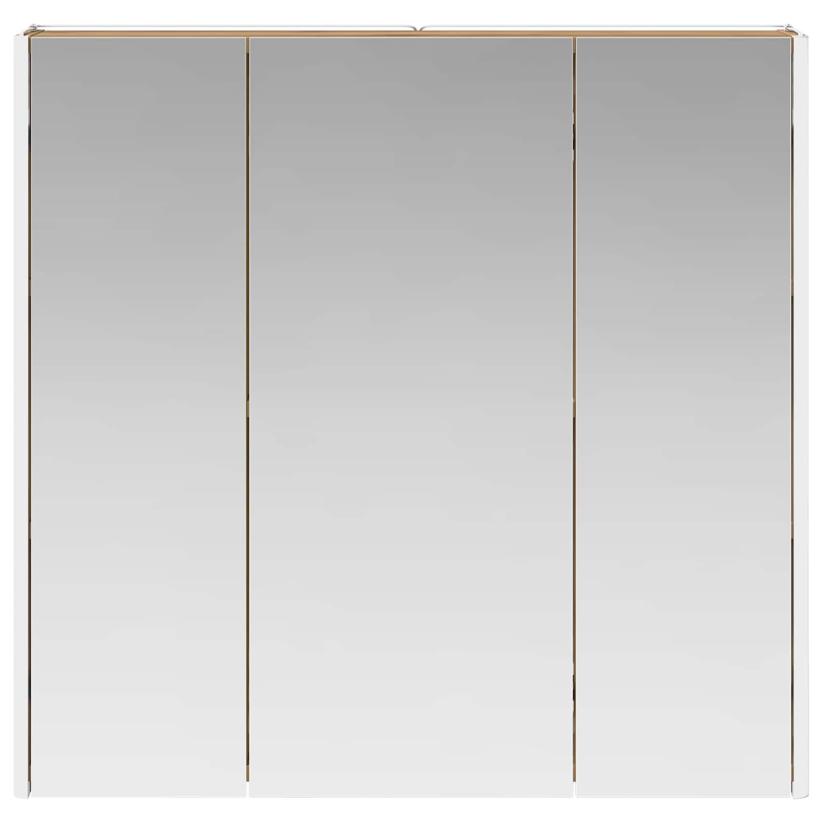 Armoire de toilette miroir 73 cm chêne artisanal | Maison Vasque